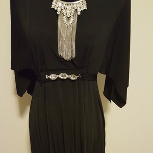 Beautiful Black Pleated Dress